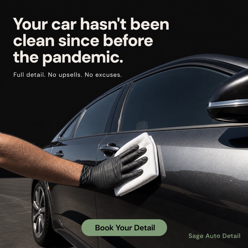 Sage Auto Detail ad