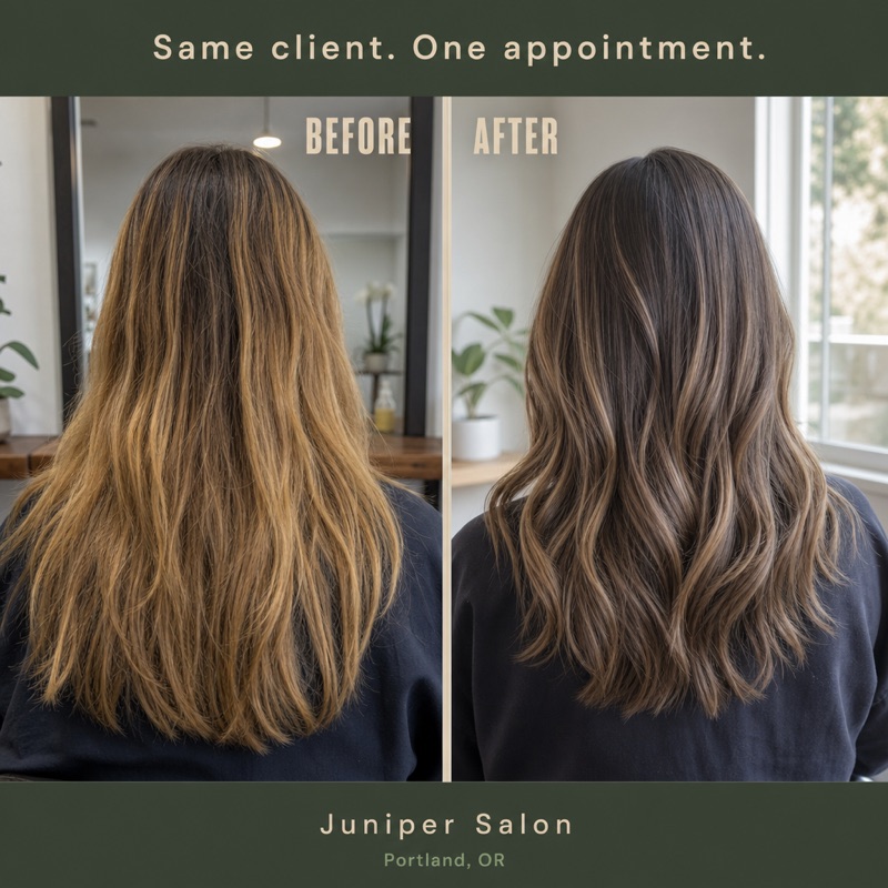 Juniper Salon ad